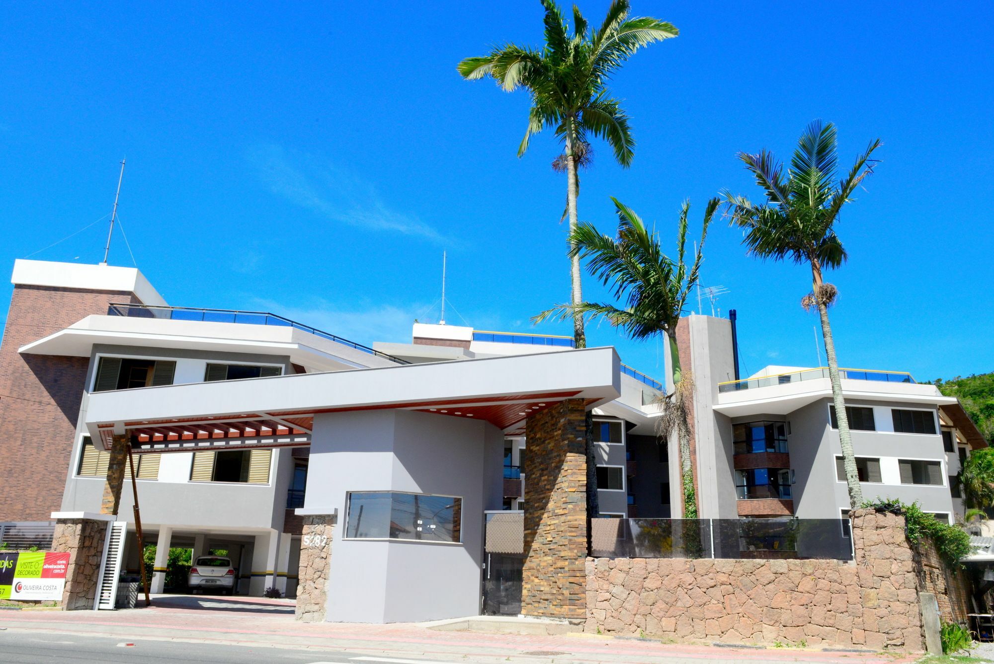 Boulevard Ponta Das Canas Governador Celso Ramos Exteriör bild